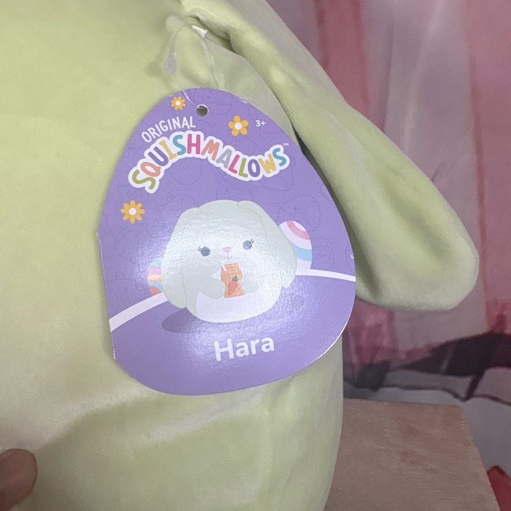 Squishmallows Green Bunny Carrot Juice 14" Stuffed Animal Plush  Easter - Picture 3 of 3